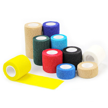 Colorful Non-woven self adhesive Vet wrap elastic bandage